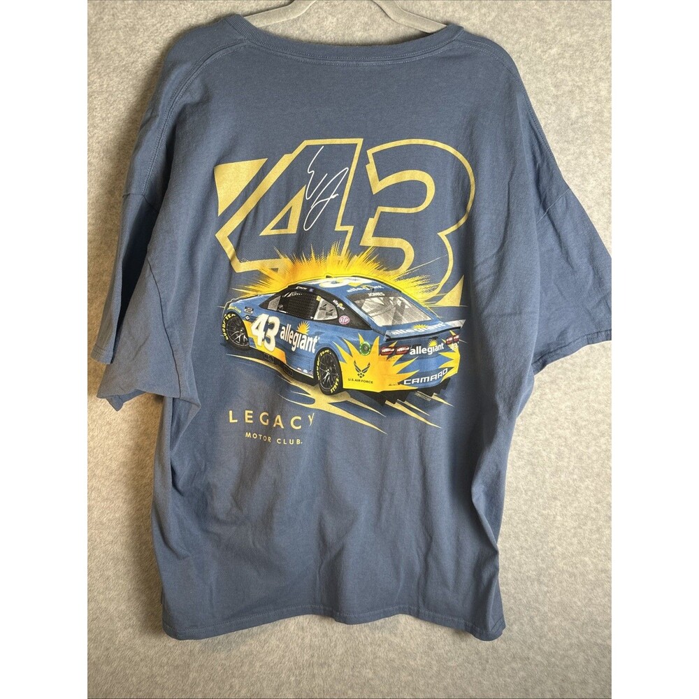 NASCAR Erik Jones #43 Petty Racing T-Shirt Petty Legacy Motorsports Adult 3XL - Picture 6 of 7